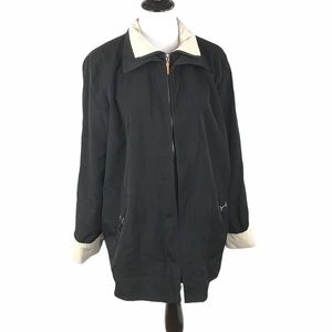 Liz Claiborne Jacket, Black, Large